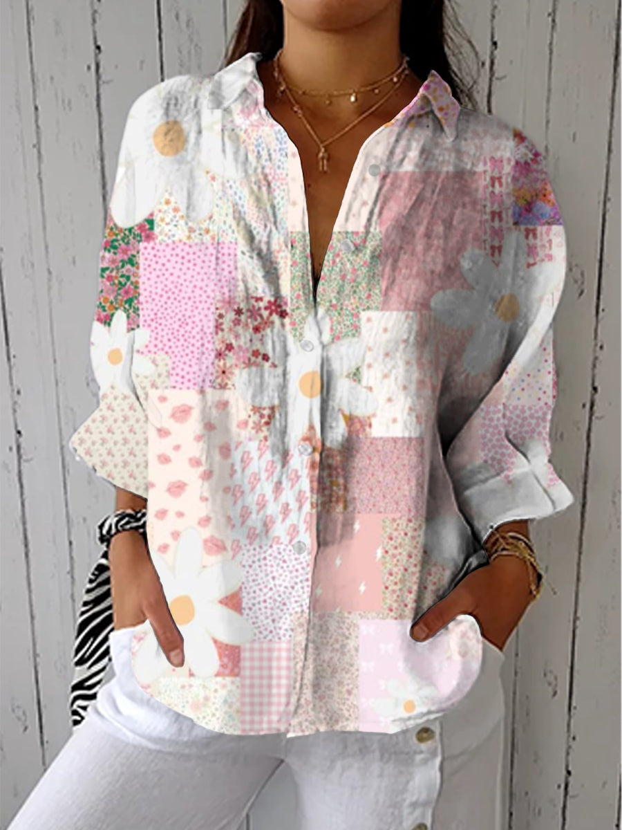 Romane | Soft Patchwork Blouse