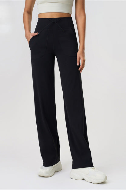 Long Comfort Stretch Straight Leg Yoga Leggings