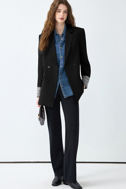 Elegant Mid-Length Office Blazer