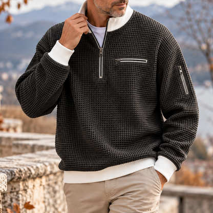 Banff Waffle Quarter-Zip