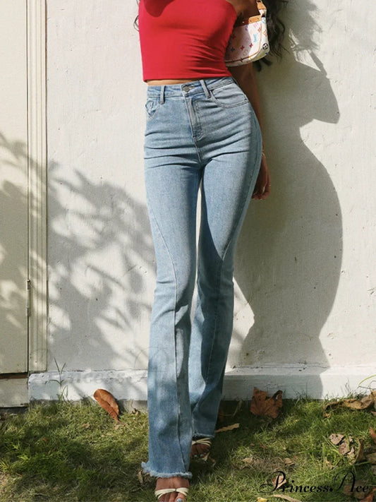 Casual Snug Graceful Denim Jeans