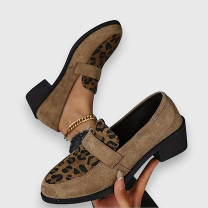 Mila | Leopard Moccasins