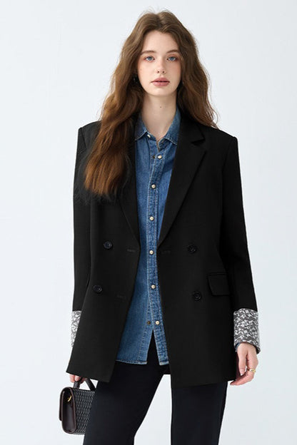 Elegant Mid-Length Office Blazer
