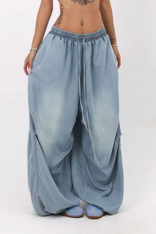 Versatile Vintage Wide Leg Loose Jeans
