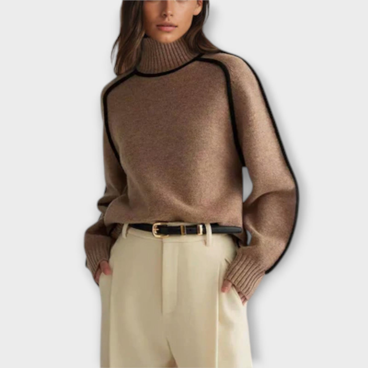 Emilie - Soft & Elegant Turtleneck Jumper