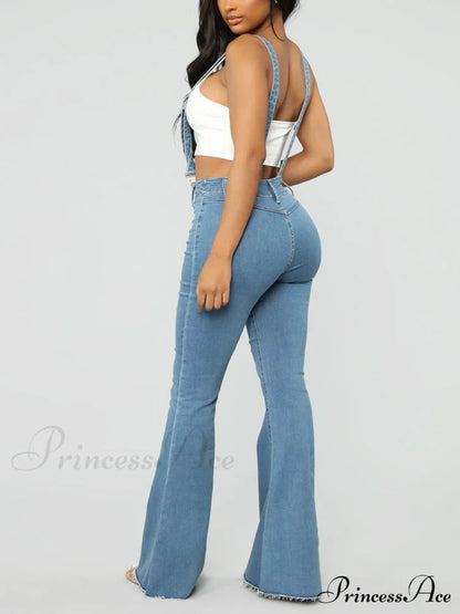 Denim Cutout Graceful Bodycon Mini Dress
