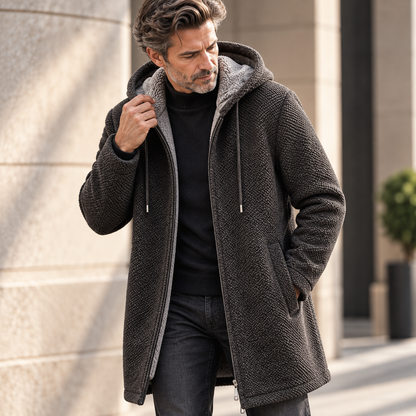 Jacob Hooded Cardigan