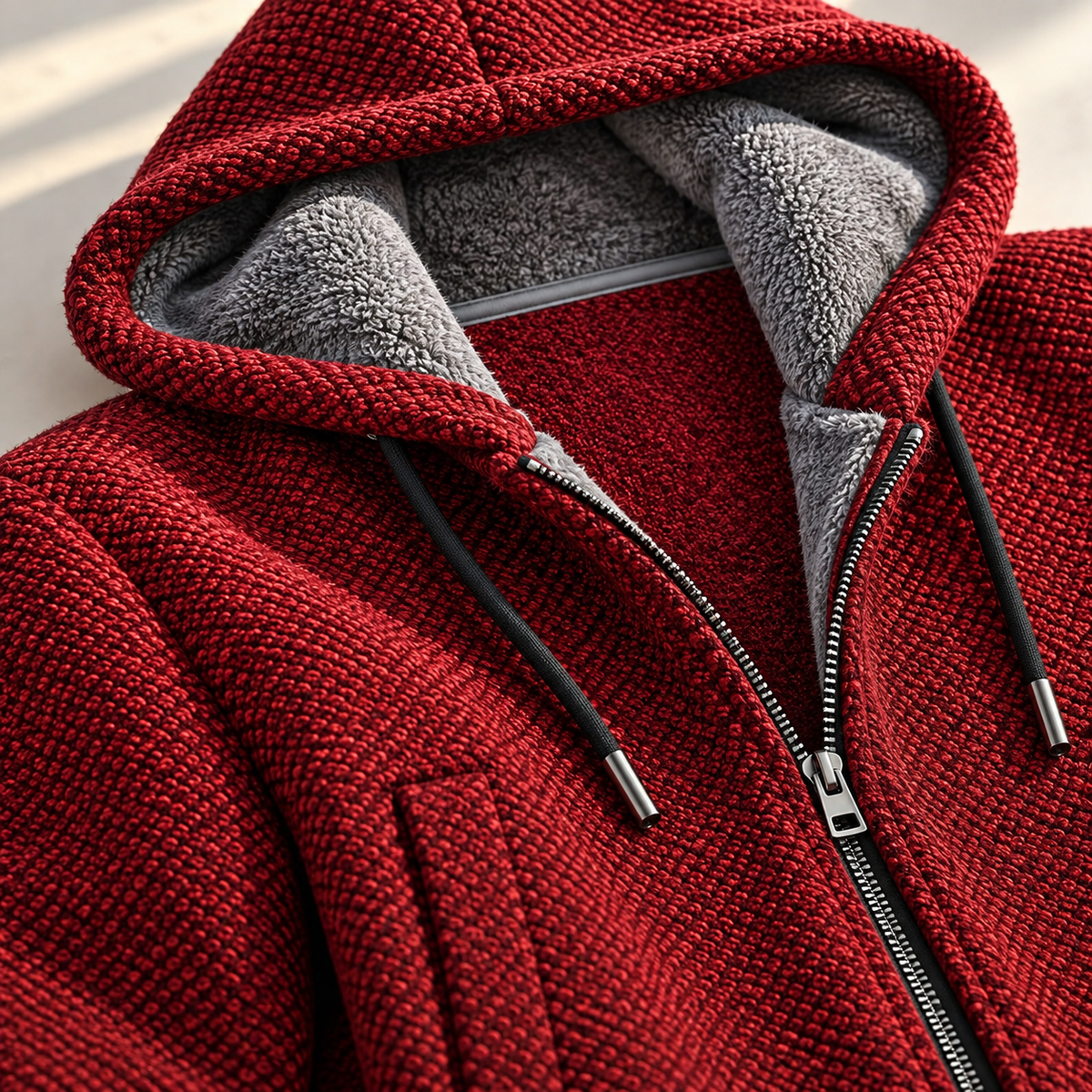 Jacob Hooded Cardigan