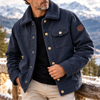 Banff Sherpa Lined Trucker Jacket