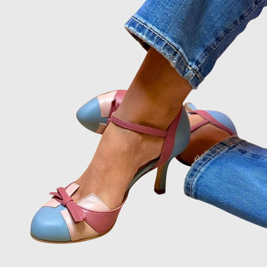 Valerie | Colorblock Heels