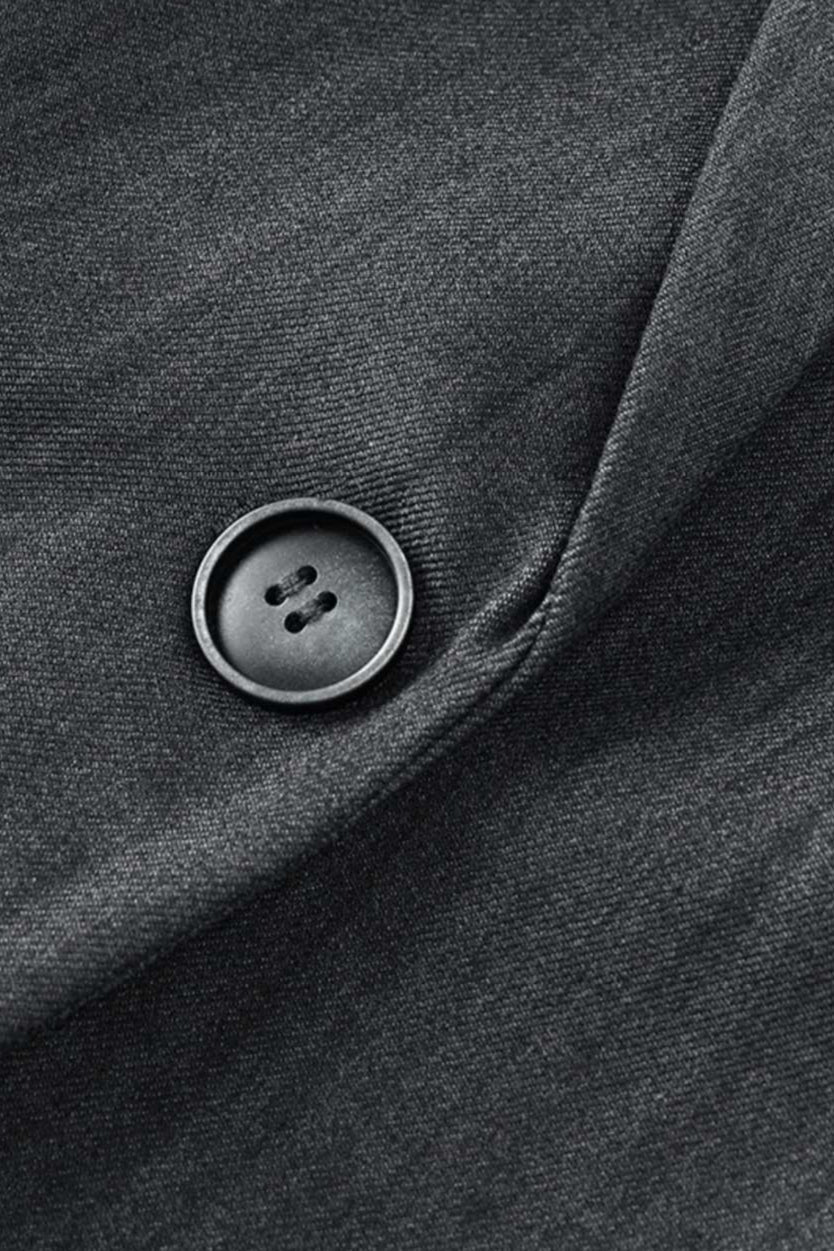 Classic Peak Lapel Blazer