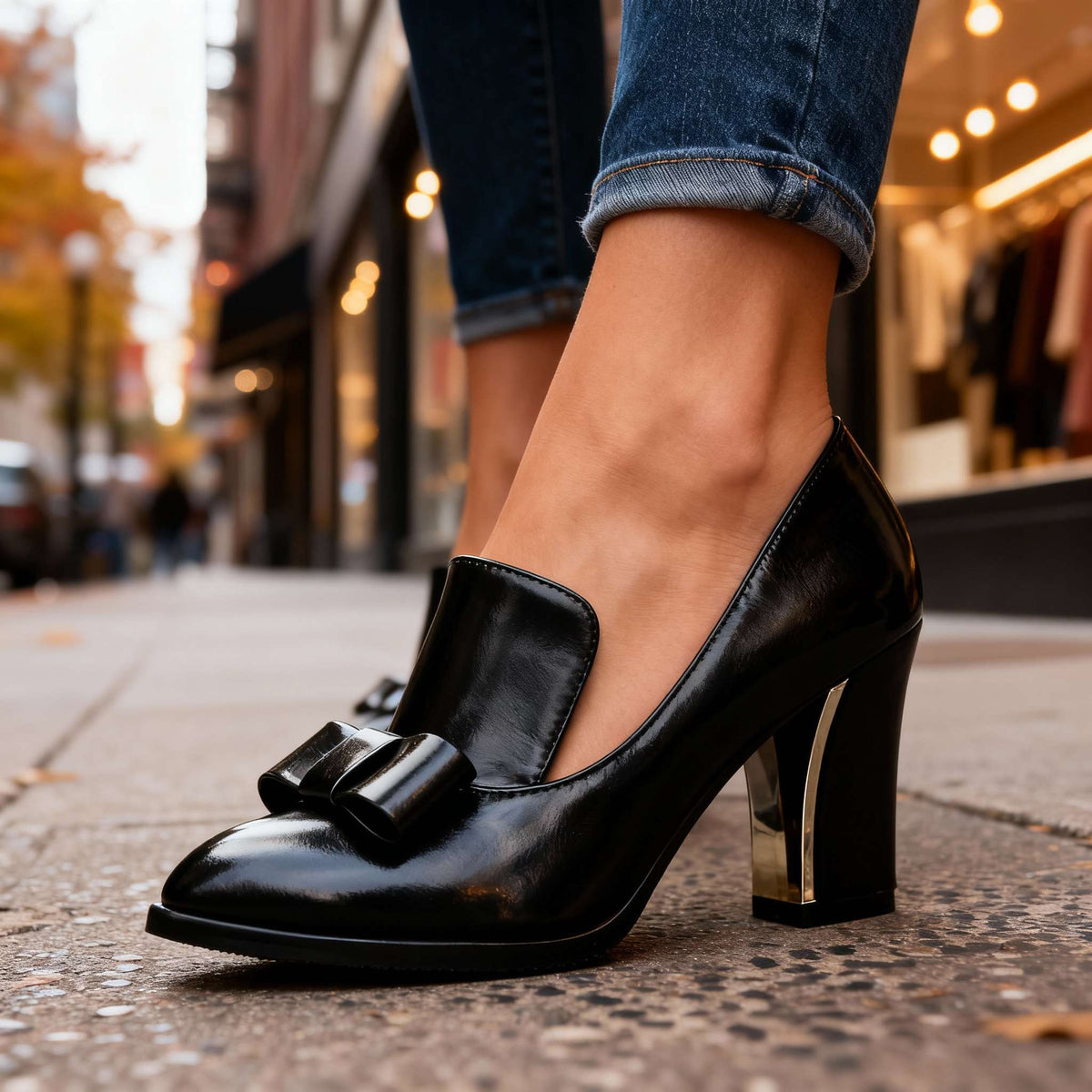 Mabel Bow Heels