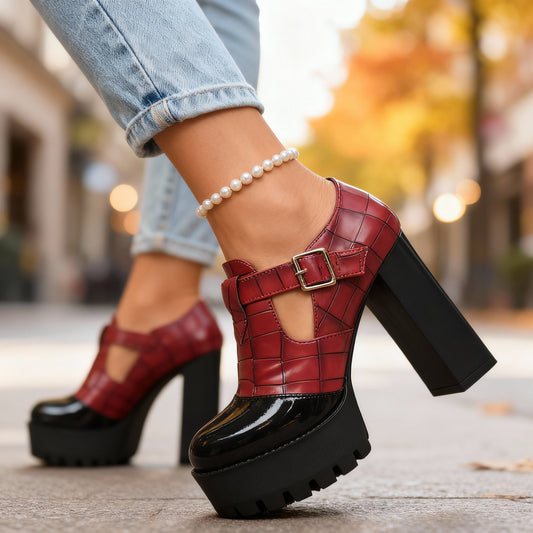 Andrea Block Heels
