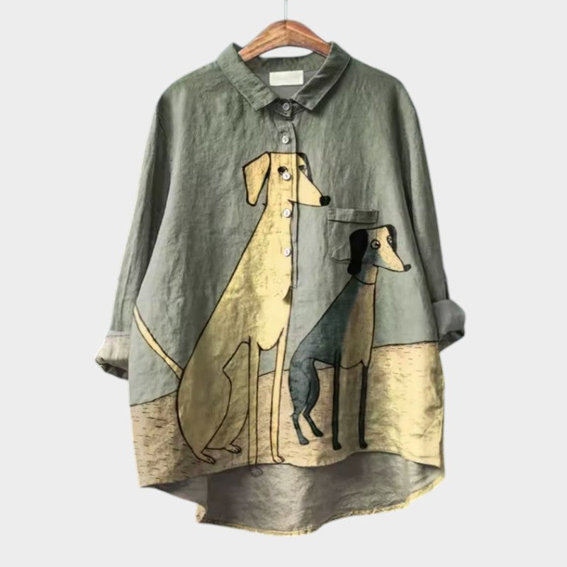 Lison | Animal Playful Blouse