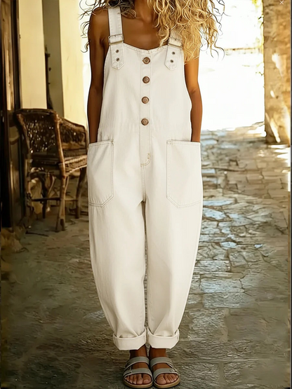 Lora™ - Vintage Style Denim Overall