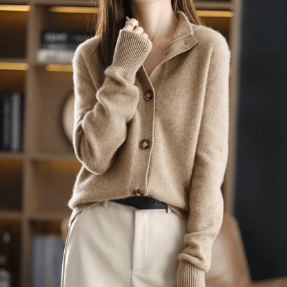 CLARA – COZY CHARM BUTTON SWEATER