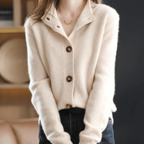 Anita - Cashmere Knit Cardigan