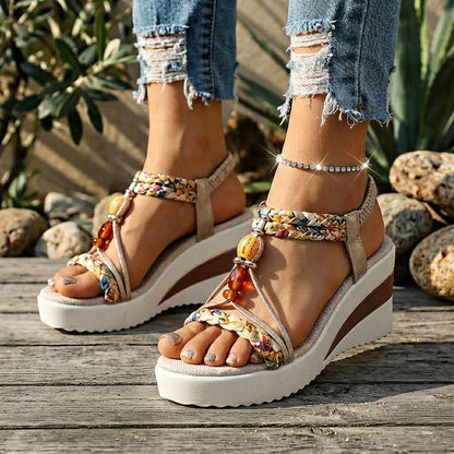 Adelina | Women's Orthopedic Charm Wedges