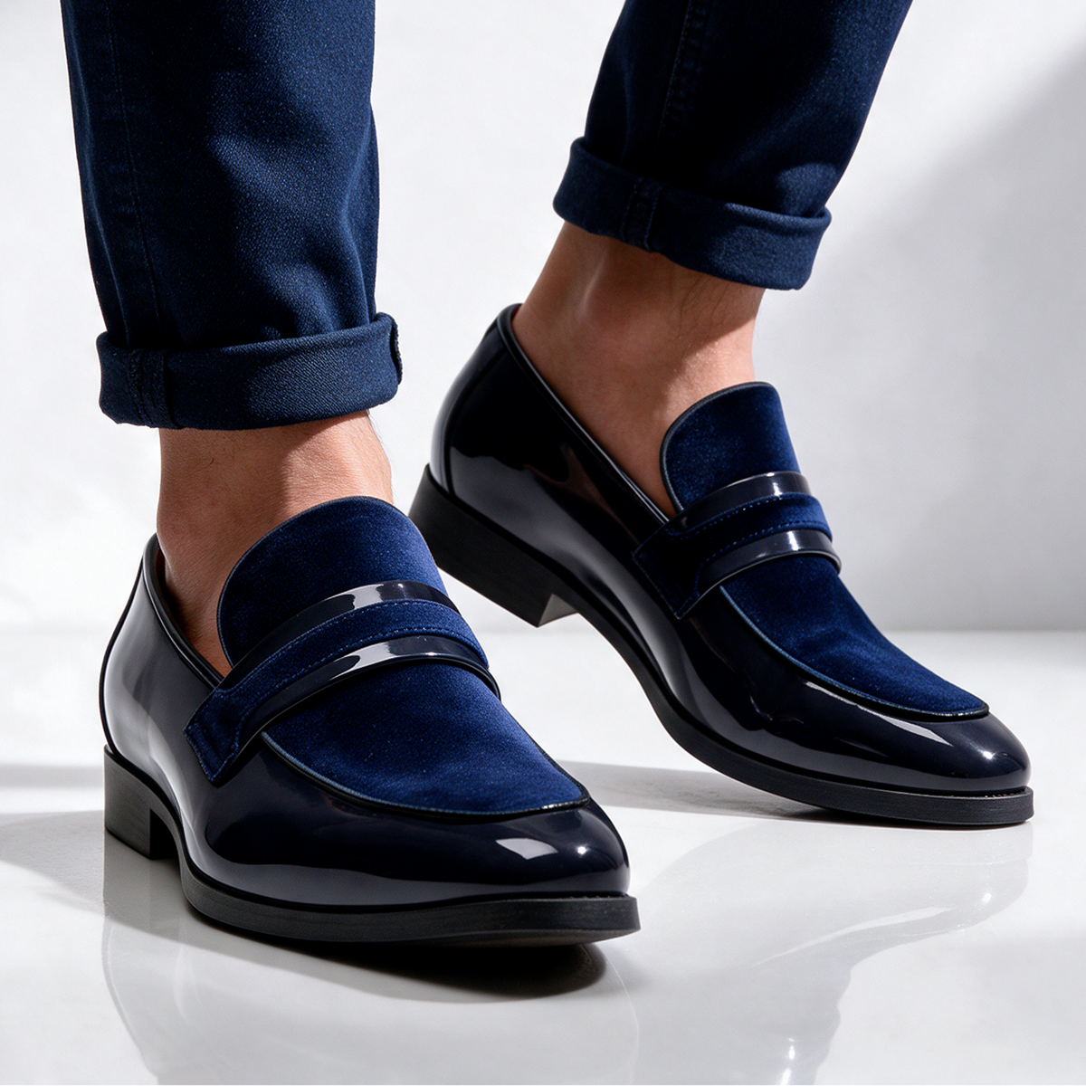 Caruso Velvet Lounge Loafers