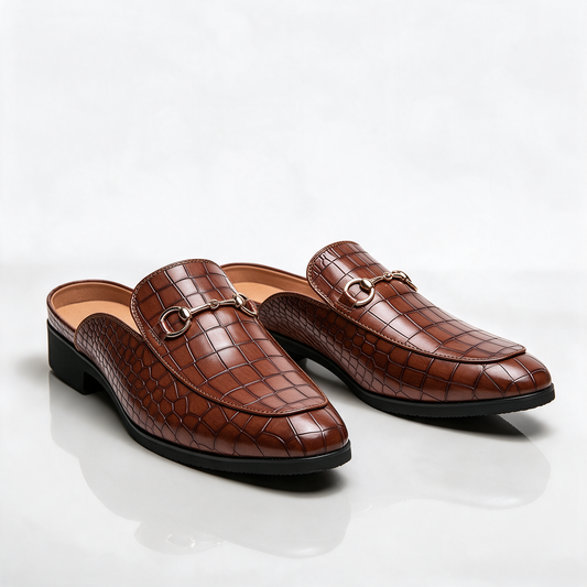 Hudson Horsebit Mules