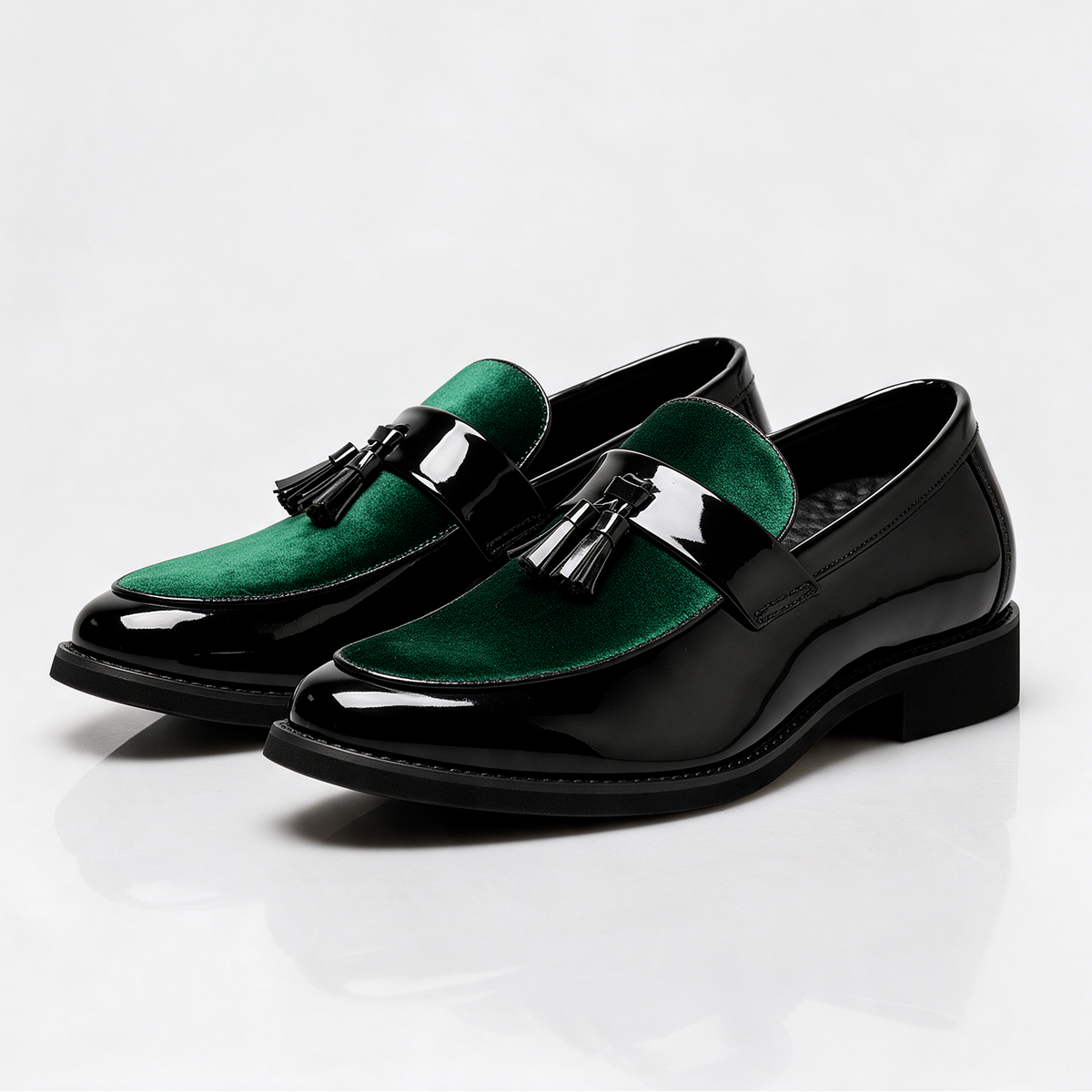 Sterling Velvet Tassel Loafers
