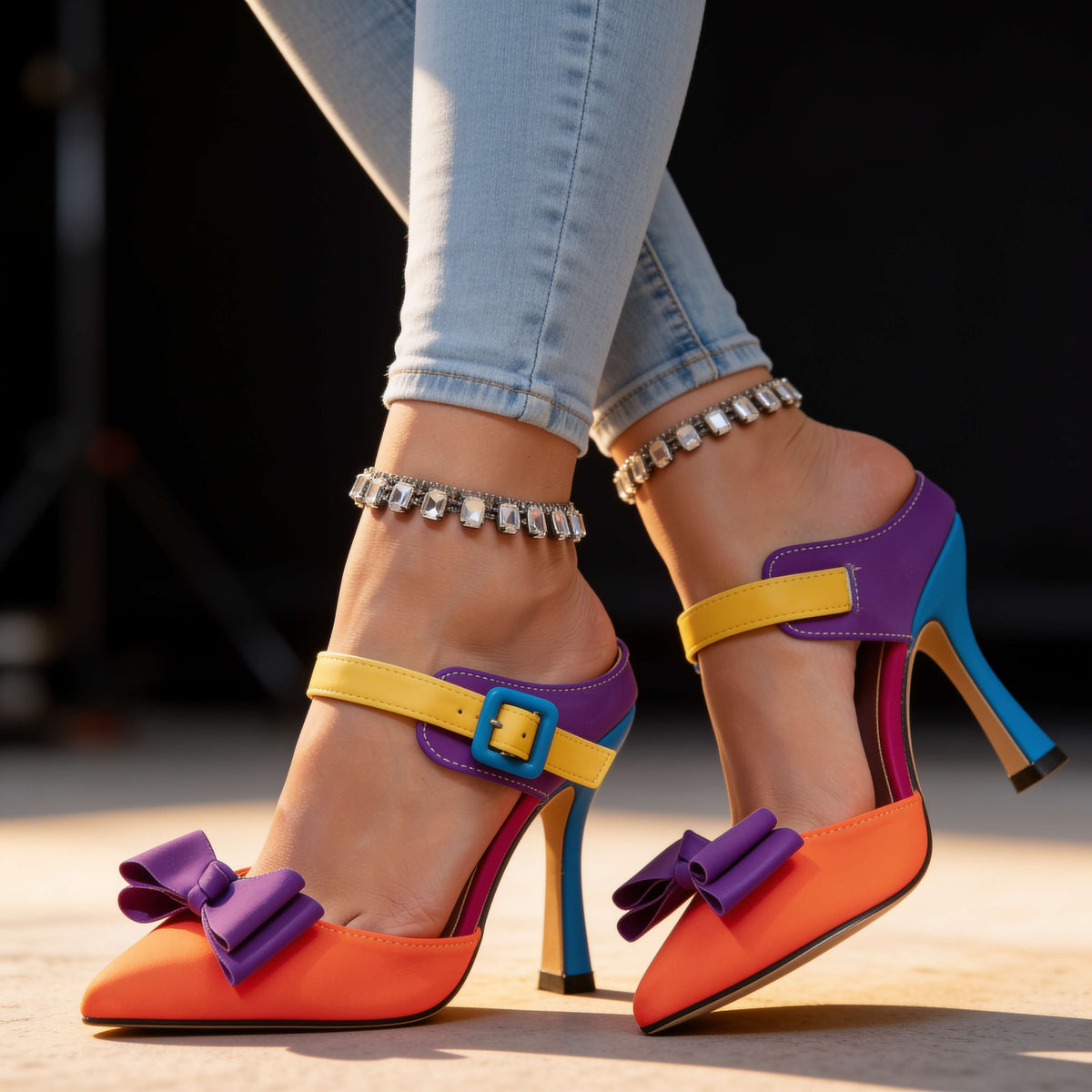 Ashley | Women's Retro Stiletto Heels