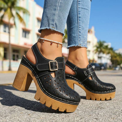 Adeline | Women's Orthopedic Platform Clogs