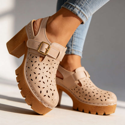 Adeline | Women's Orthopedic Platform Clogs