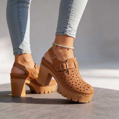 Adeline | Women's Orthopedic Platform Clogs