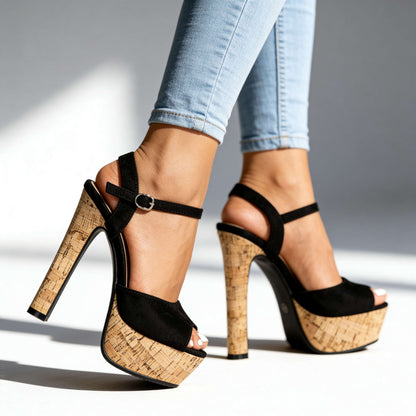 Daniella | Women's Open Toe Heels