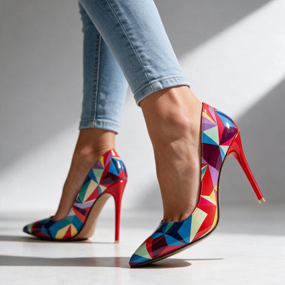 Harmony | Women's Stiletto Retro Heels