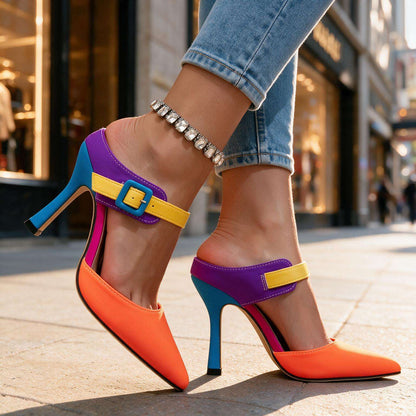 Ashley | Women's Retro Stiletto Heels