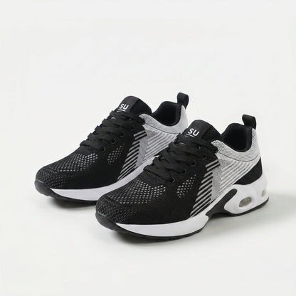 WalkMora Orthopedic Shoes - White Black