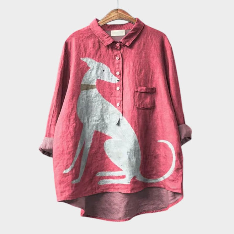 Lison | Animal Playful Blouse