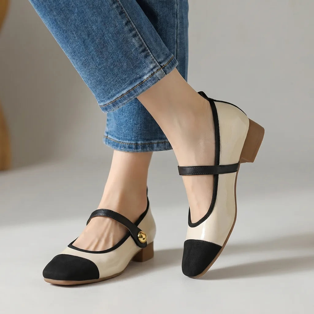 Sarah | Women's Square Toe Mary Janes