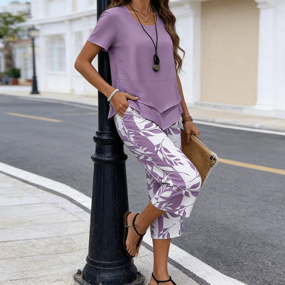 Starlit - Asymmetrical Printed Set