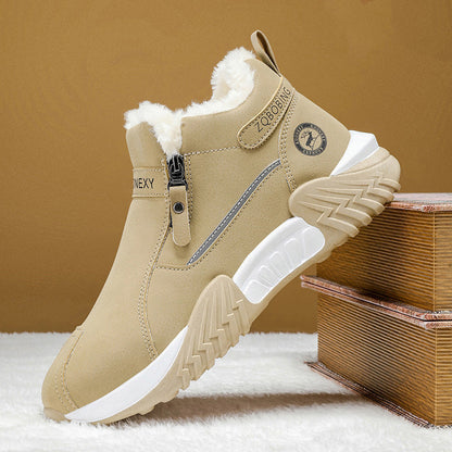 Leif | Men's Fleece-Lined Leather Winter Boots