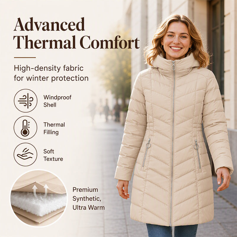Sigrun | Insulated Hooded Winter Coat