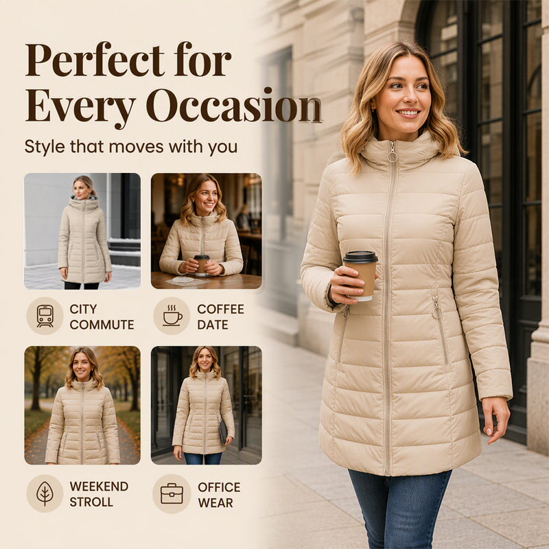 Sigrun | Insulated Hooded Winter Coat