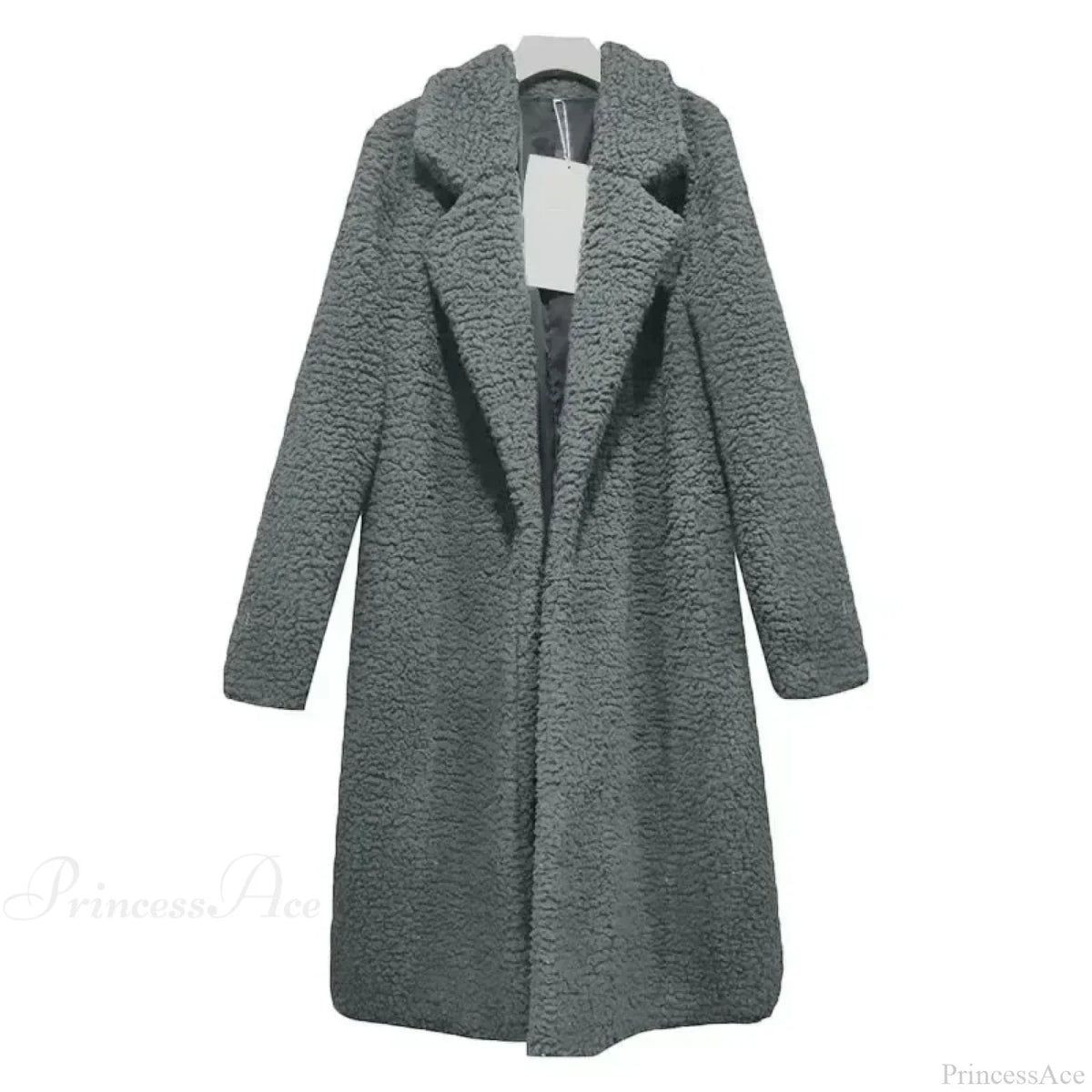 Teddy Bear Plush Turtleneck Overcoat