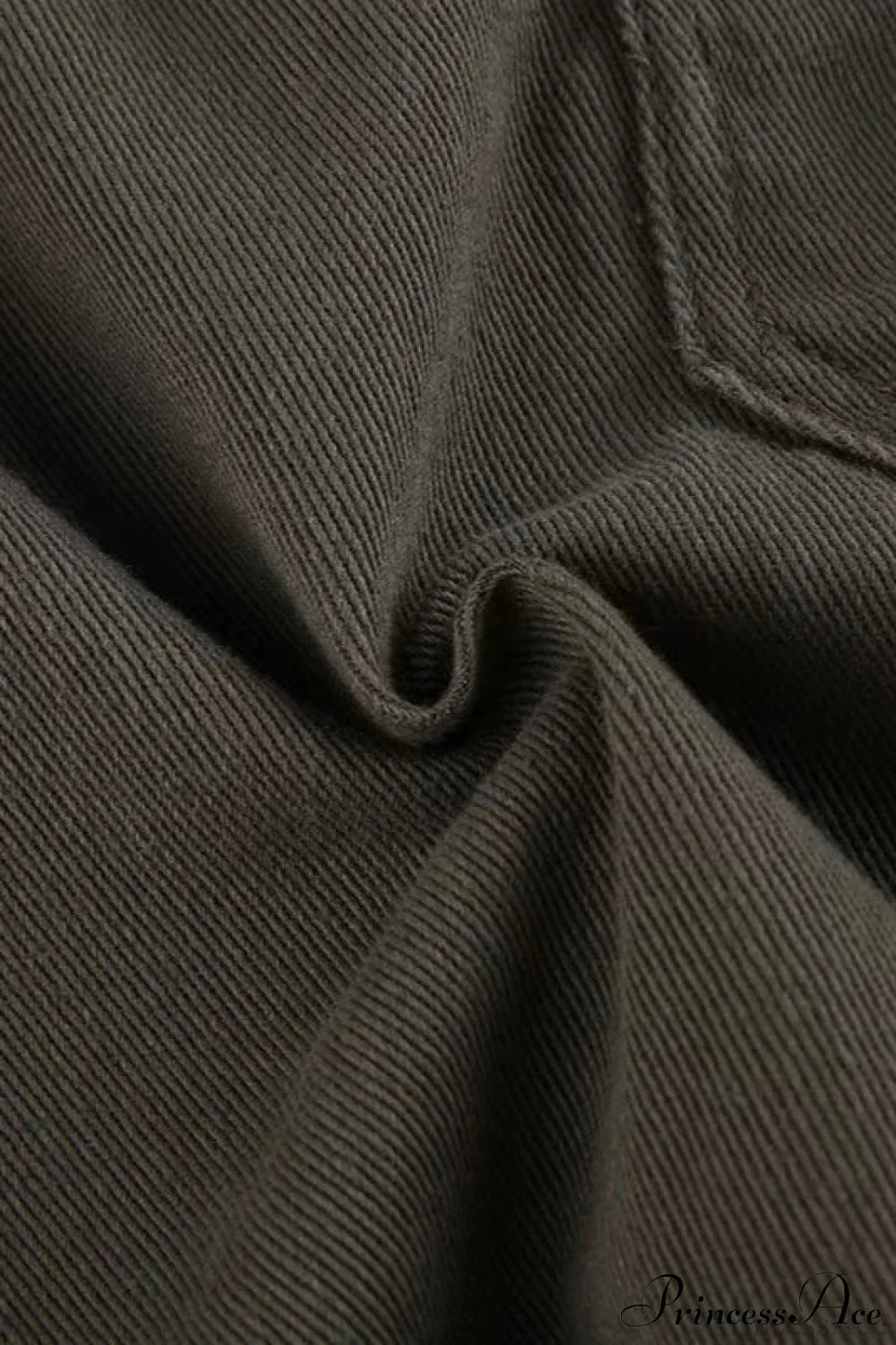 Washed Multi Pocket Denim Cargo Pants