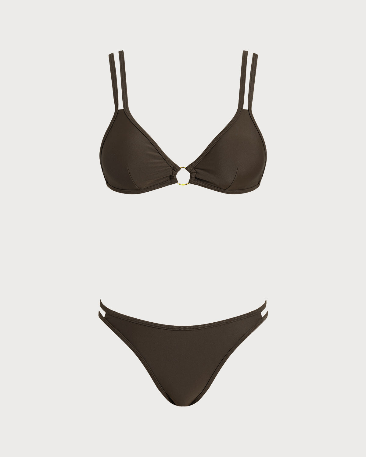 O-Ring Triangle Bikini Set