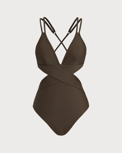 One Piece Swimsuit X Cross Café