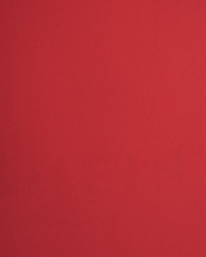 Red V-Neck One-Piece Bralette