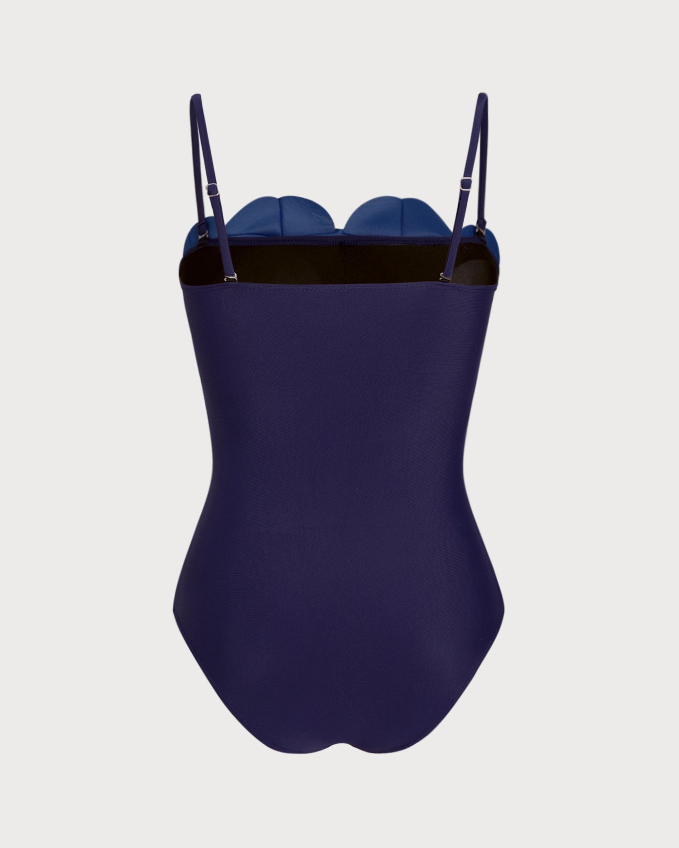 Blue Floral One-Piece Swimsuit
