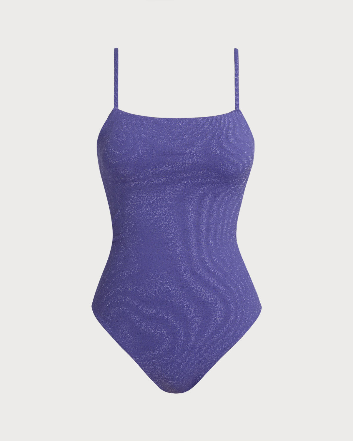 High Stretch One-Piece Swimsuit in Purple