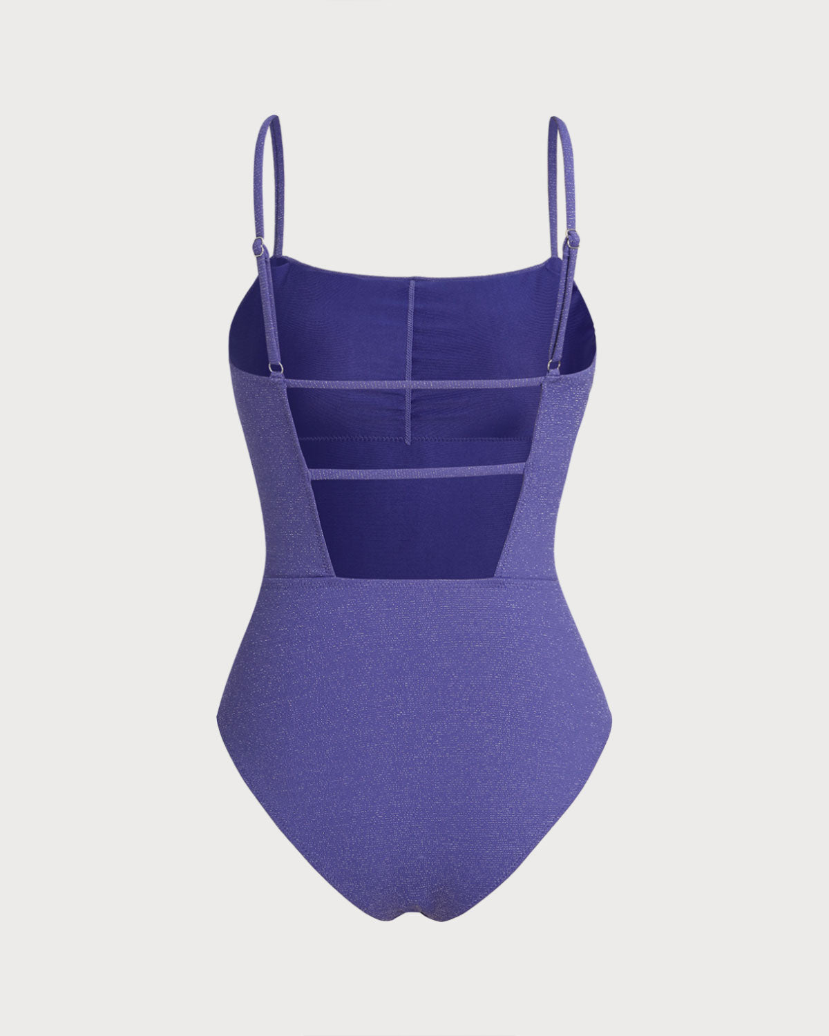 High Stretch One-Piece Swimsuit in Purple