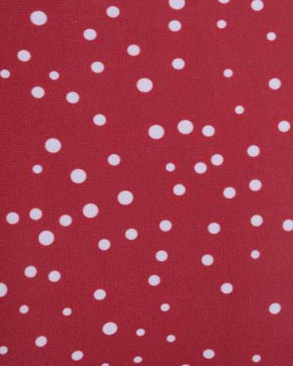 Red Polka Dot Bikini Set