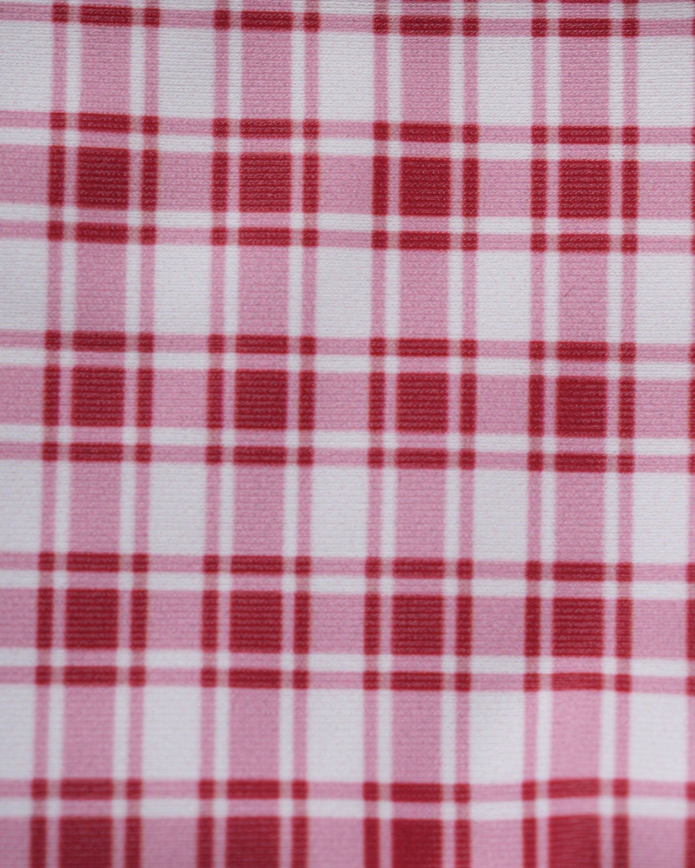 Red Checkered Bikini Set with Underwire