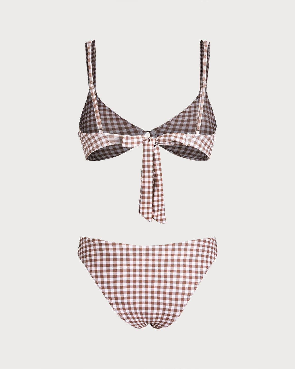 Ring O Bikini Sets in Coffee Color